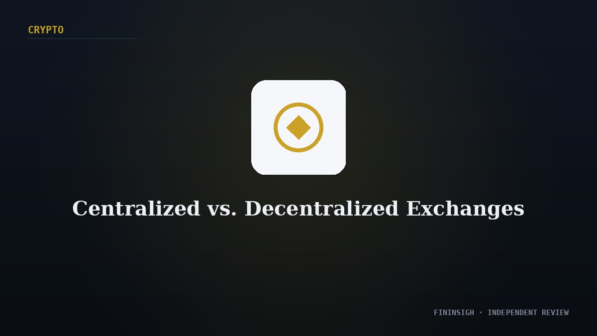 Centralized vs. Decentralized Exchanges