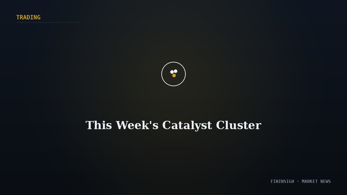 This Week's Catalyst Cluster
