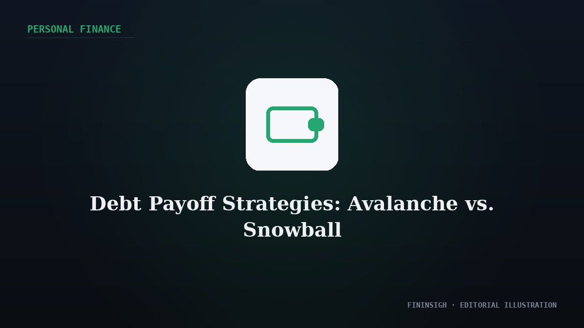 Debt Payoff Strategies: Avalanche vs. Snowball