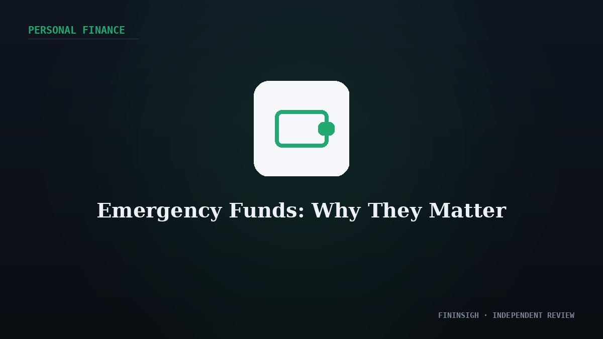 Emergency Funds: Why They Matter