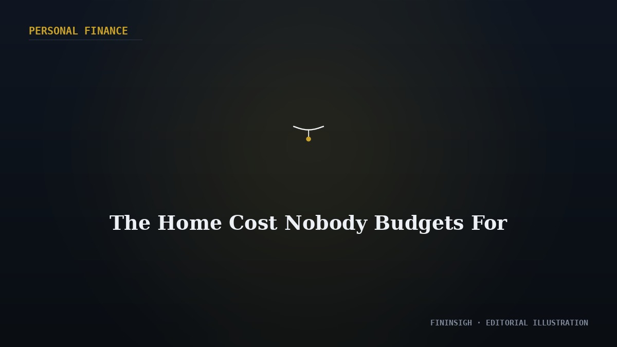 The Home Cost Nobody Budgets For