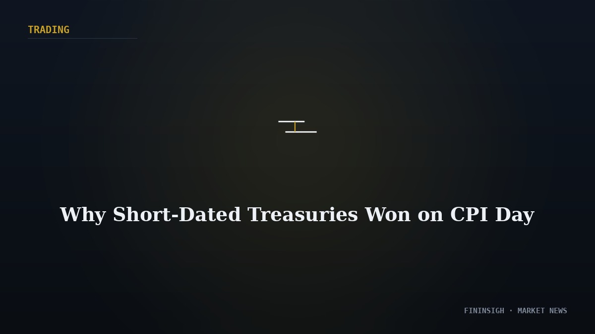 Why Short-Dated Treasuries Won on CPI Day