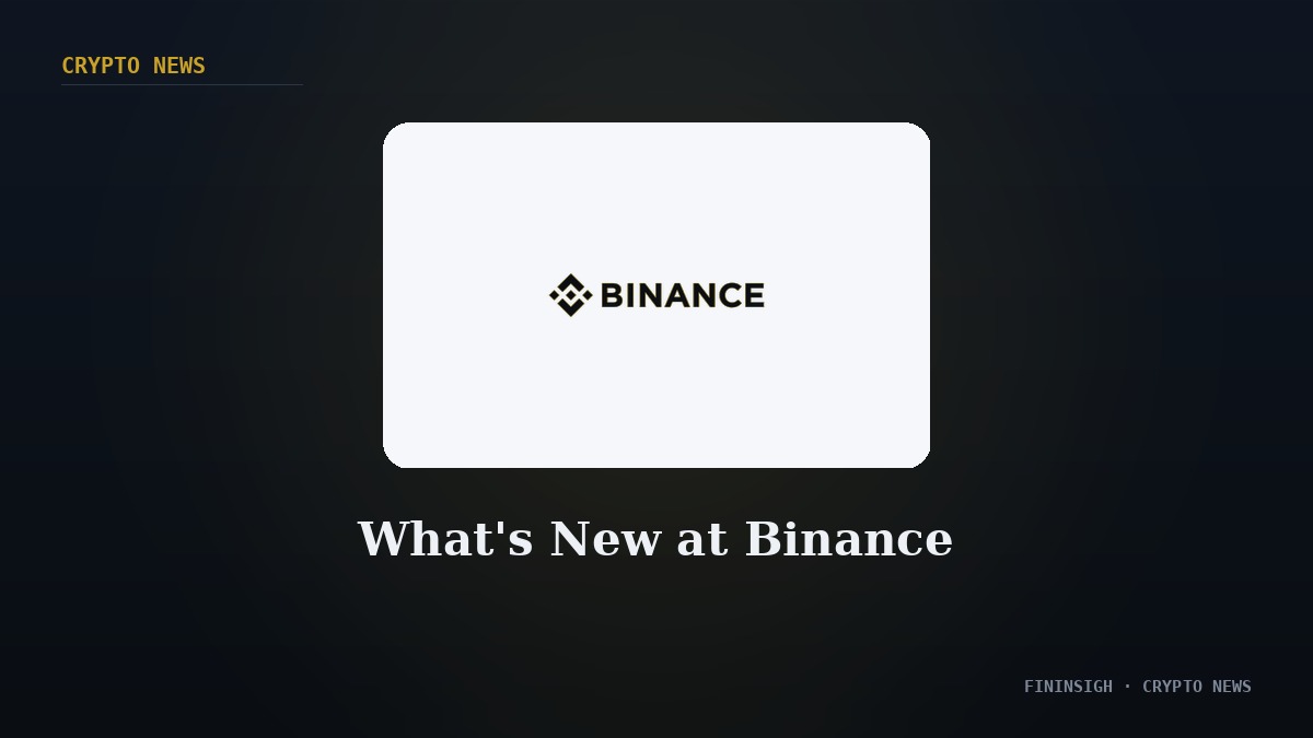 What's New at Binance in 2026