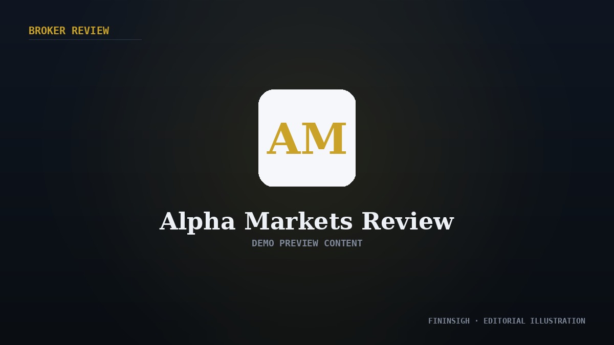 Alpha Markets review banner