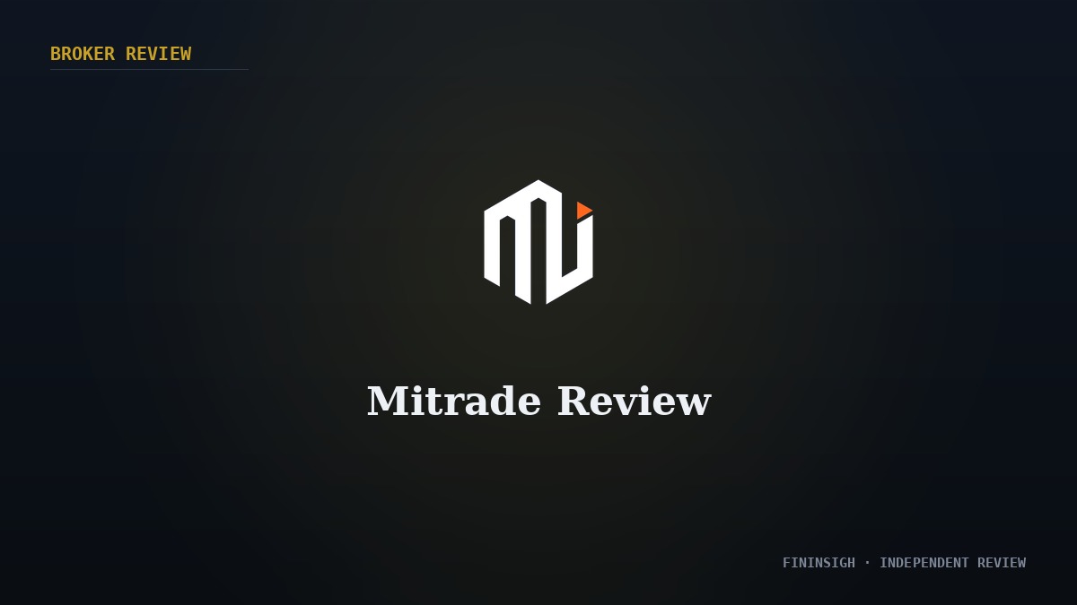 Mitrade review banner